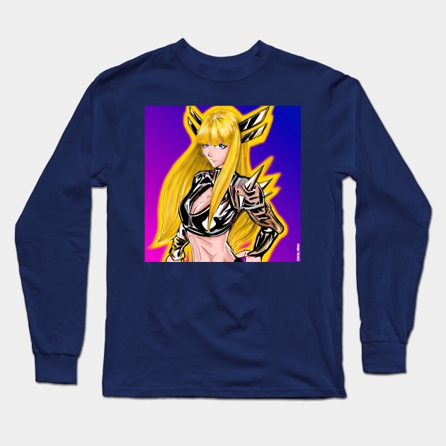 magik, illyana rasputin in inferno Long Sleeve T-Shirt by jorge_lebeau